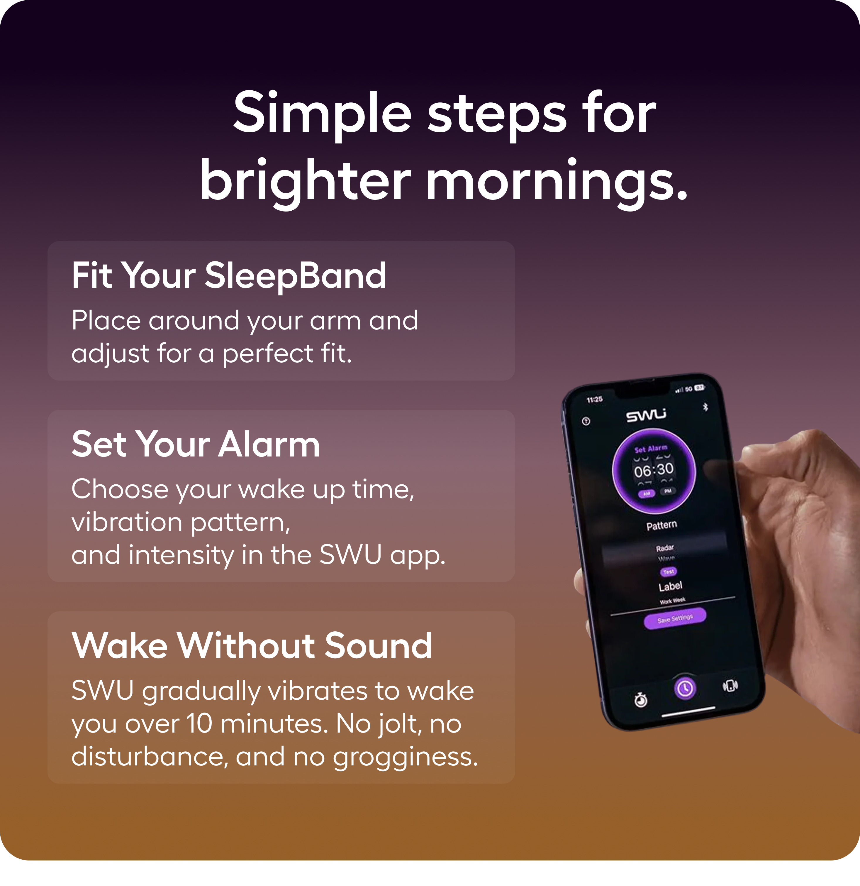 SilentWakeUp SmarterWakeUp SilentWakeUp SmarterWakeUp